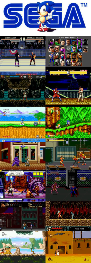 Sega Emulyatoru 800 Ədəd Oyun