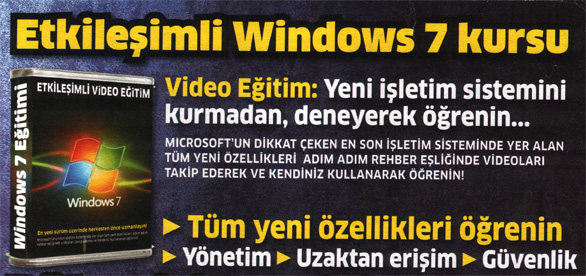 Windows 7 Kursu 2010 Görsel Eğitim Seti