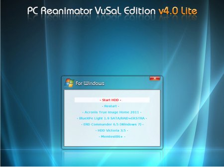 PC Reanimator VuSaL Edition v4.0 Lite