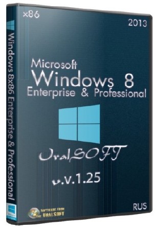 Windows 8 x86 Enterprise/Professional UralSOFT v.1.25 (2013)