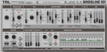 Togu Audio Line - TAL-BassLine-101 v 1.10 [2013]