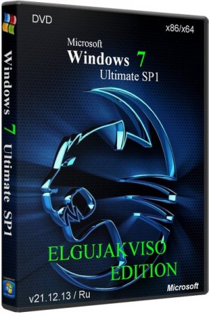 Windows 7 Ultimate SP1 x86/x64 Elgujakviso Edition 2013 Rus
