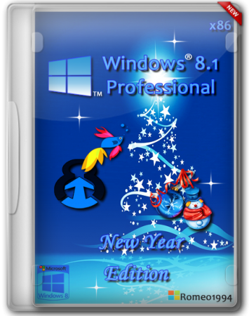 Windows 8.1 Professional x86 New Year Edition (2013) Rus