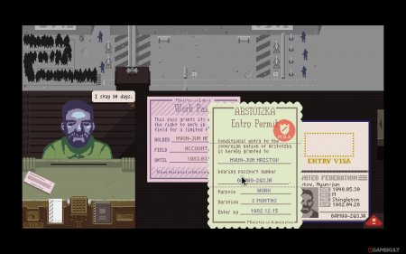 Papers, Please + Extras (Lucas Pope) (ENG) [1.0.41] [Repack] (2013)