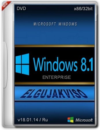 Windows 8.1 Enterprise Elgujakviso Edition v18.01.14 (x86) (2014) RUS