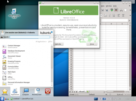 Kubuntu 14.10 Utopic Unicorn Beta I