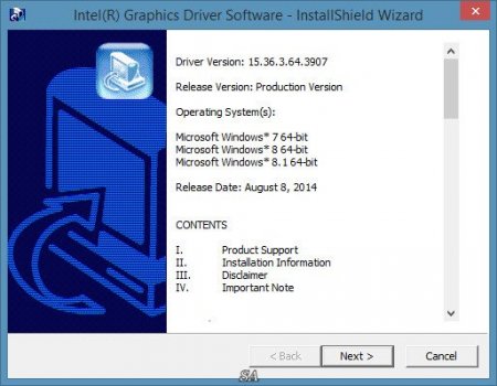 Intel HD Graphics Drivers 15.33.29.3945 / 15.36.3.3907