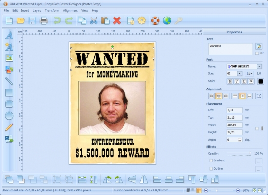 RonyaSoft Poster Designer 2.02.12 + Portable