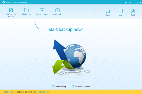 EASEUS Todo Backup Free 8.8 / Advanced Server 8.5