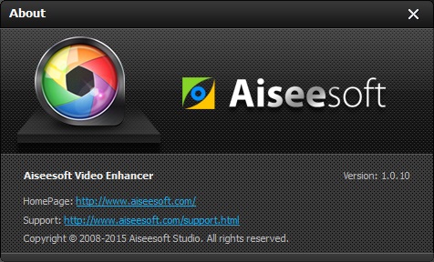 Aiseesoft Video Enhancer 1.0.10 beta
