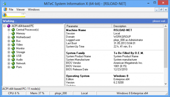 MiTeC System Information X v1.8.7 + x64