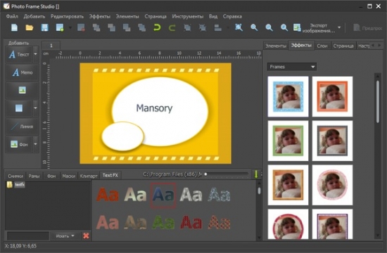 Mojosoft Photo Frame Studio 3.00