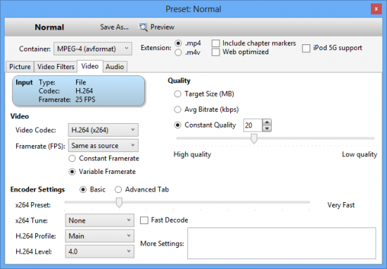 VidCoder 1.5.33 Final + Portable + x64 / 2.15 Beta