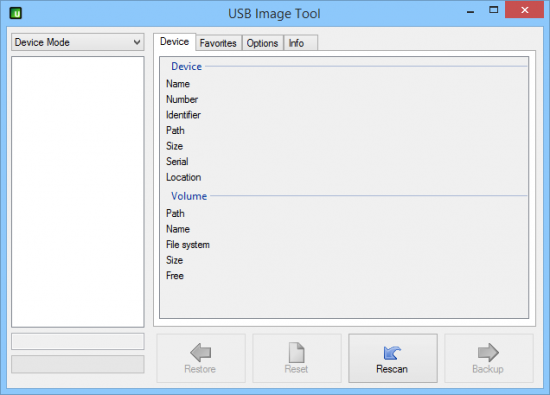 USB Image Tool 1.72 + Rus