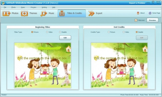 GiliSoft Slideshow Movie Creator v9.0.0