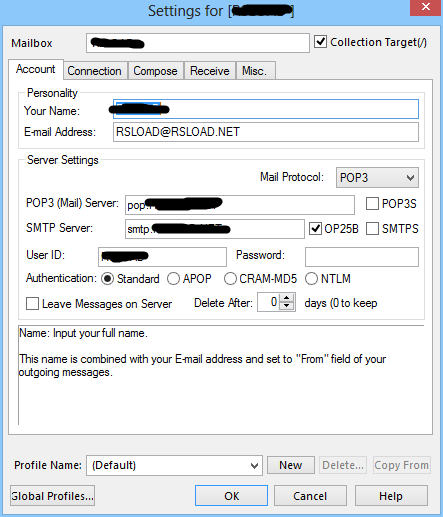 Becky! Internet Mail 2.73.00