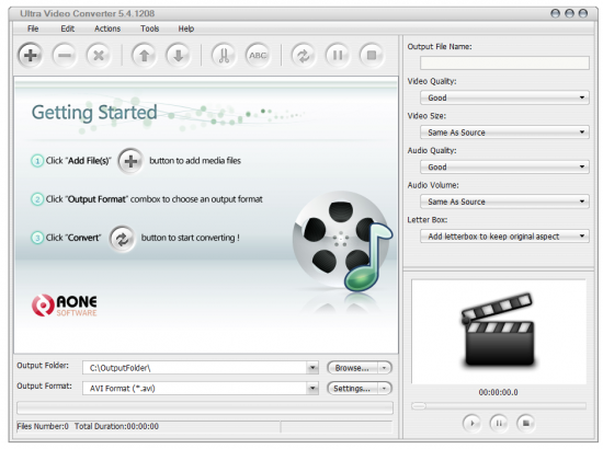 Aone Ultra Video Converter 5.4.1208