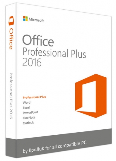 Microsoft Office 2016 Standard / Professional Plus + Visio Pro + Project Pro 16.0.4756.1000 (2018.10)