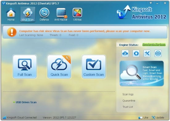 Kingsoft Antivirus 2012 SP5.7
