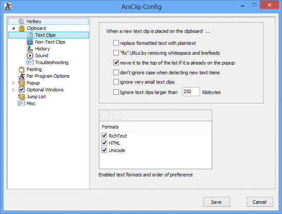 ArsClip 5.07 Final / 5.08 Beta 8