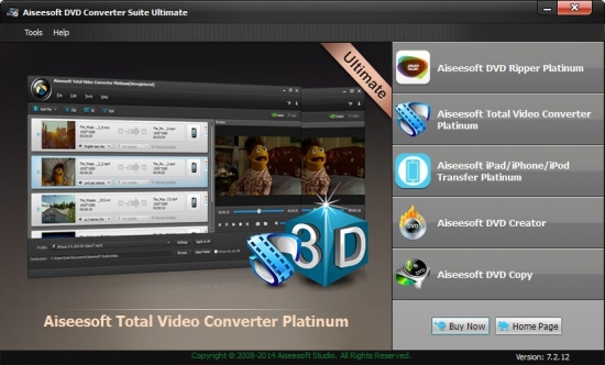 Aiseesoft DVD Converter Suite Ultimate 7.2.12