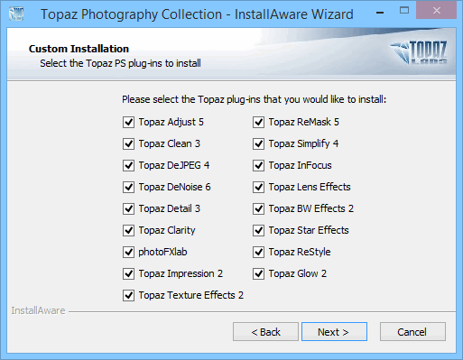Topaz Photoshop Plugins Bundle 2018