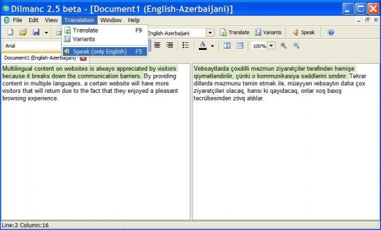 Dilmanc 2.5 beta